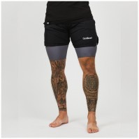 Pánské Šortky 2in1 Black Grey  