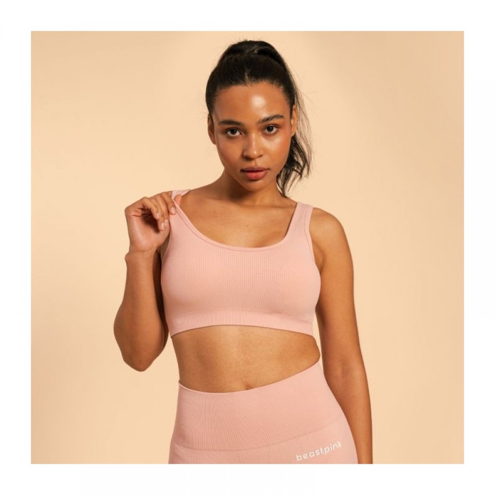 Sportovní podprsenka Bralette Hyper Pink - BeastPink 