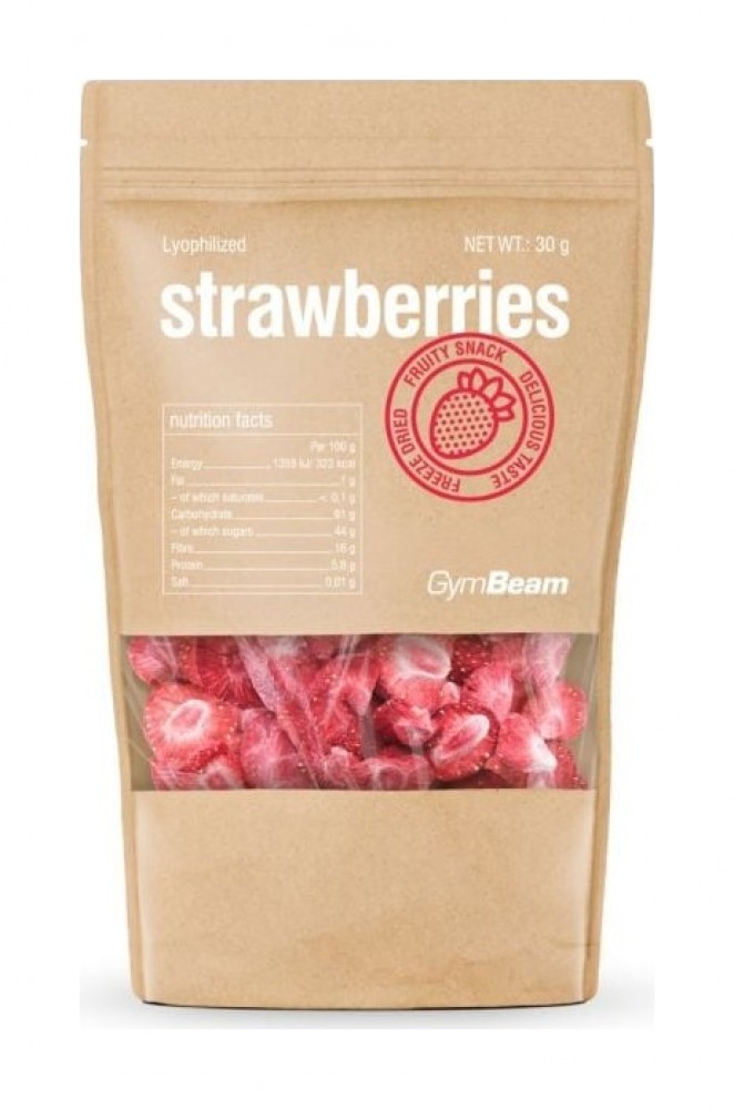 Lyofilizované jahody 30 g