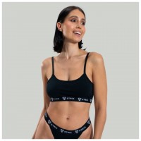 Podprsenka String Bralette Black  