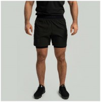 Šortky 2in1 Black - STRIX  