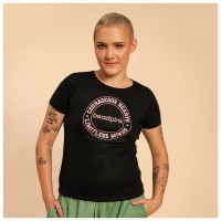 Dámské tričko Serenity Black - BeastPink  