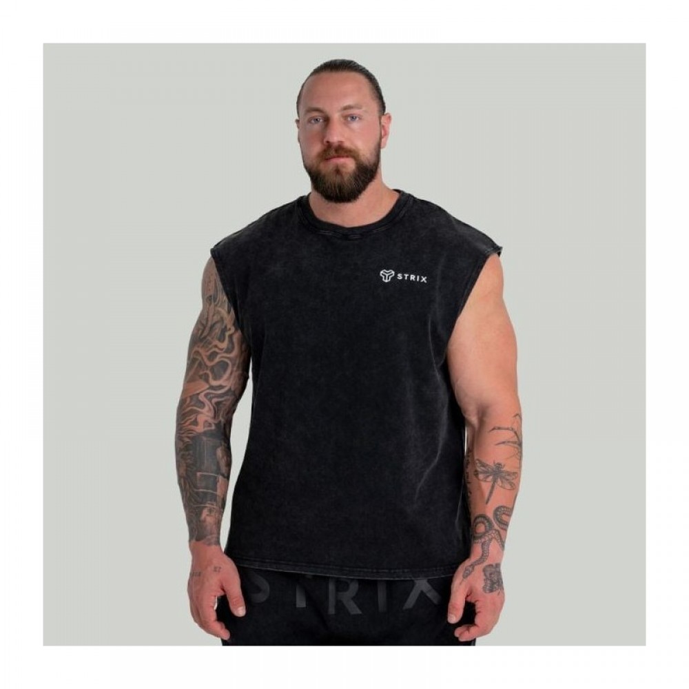 Tílko Washed Black - STRIX 