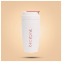 Termohrnek 500 ml White - BeastPink  