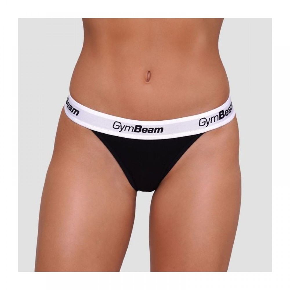 Kalhotky Tanga 3Pack Black 