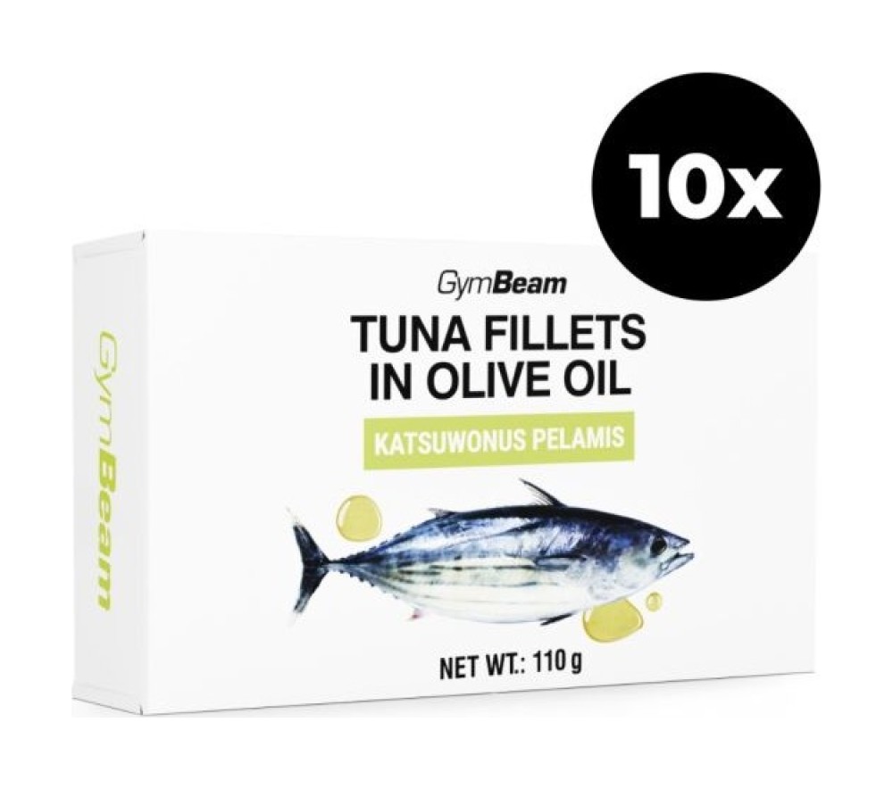 Filety z tuňáka v olivovém oleji 10 x 110 g