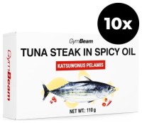 Steak z tuňáka v pikantním oleji 10 x 110 g 
