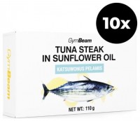 Steak z tuňáka ve slunečnicovém oleji 10 x 110 g 