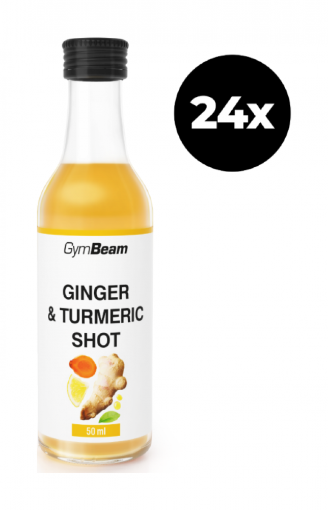 Zázvorový shot s kurkumou 24 x 50 ml