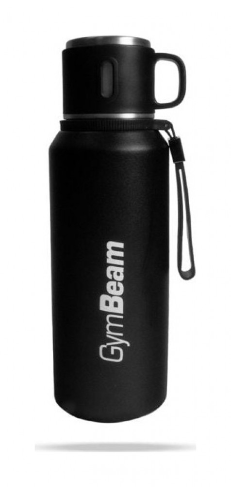 Termoska Vacuum Flask Steel Black 1000 ml 
