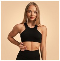 Sportovní podprsenka Venture Black - BeastPink  