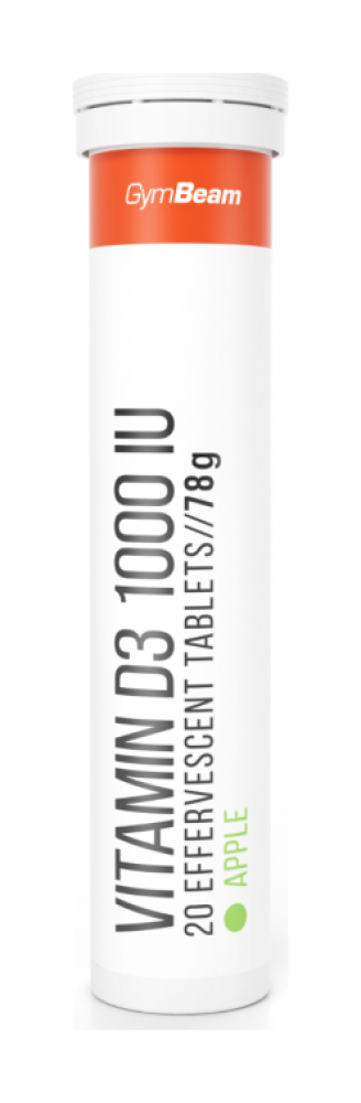 Šumivý Vitamín D3 1000 IU 20 tbl