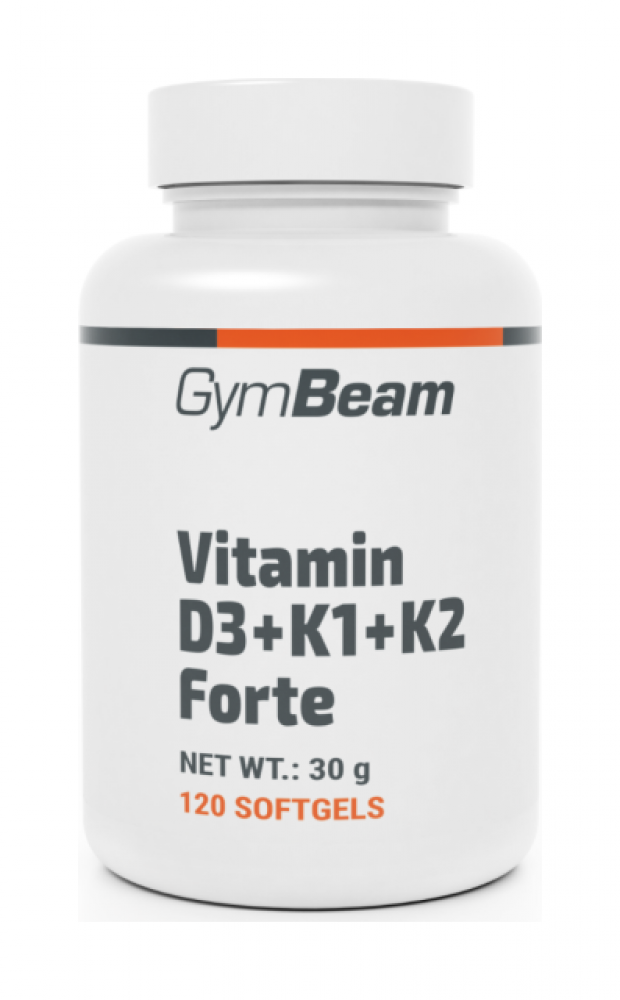 Vitamin D3+K1+K2 Forte 120 kaps.