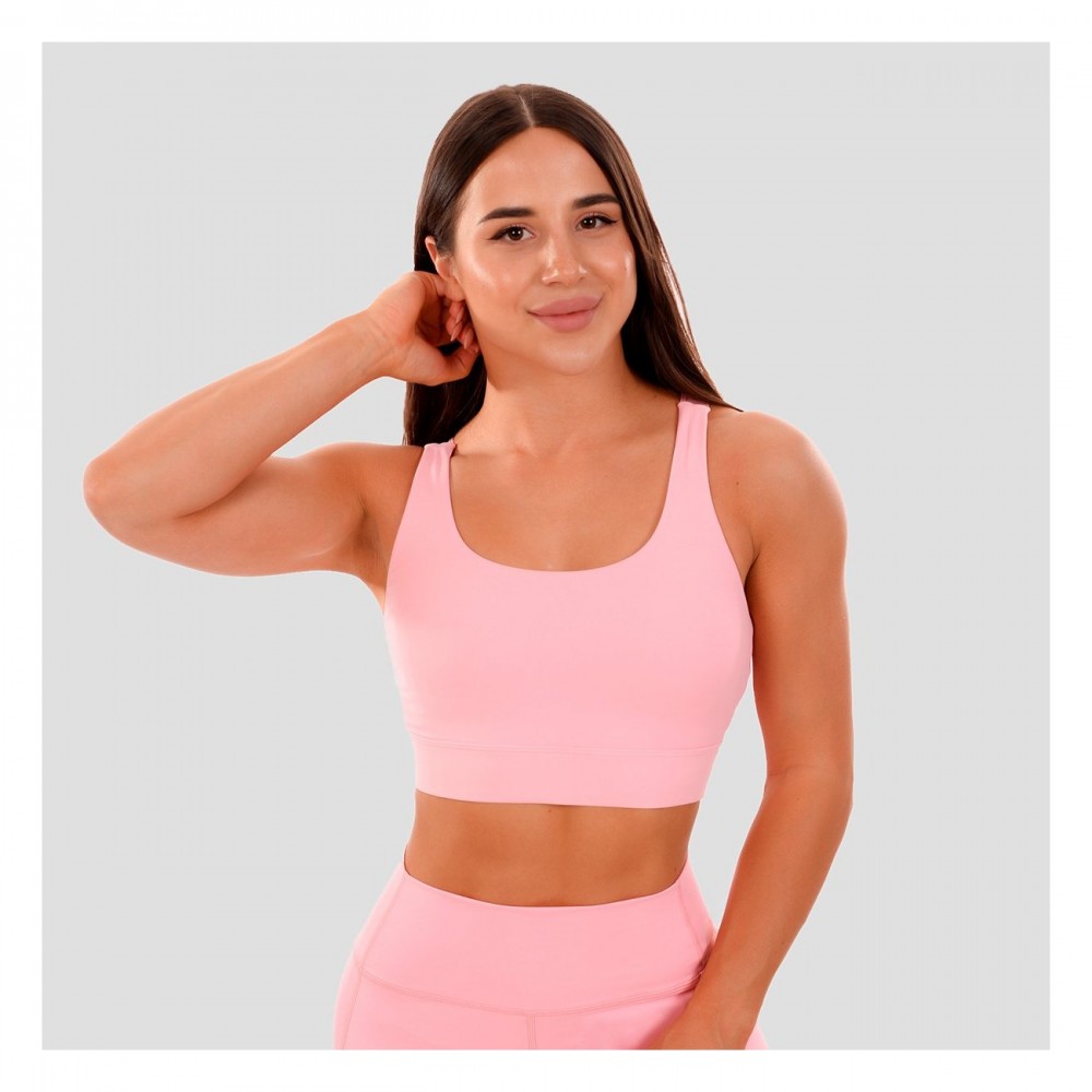 Sportovní podprsenka Cut-Out pink 