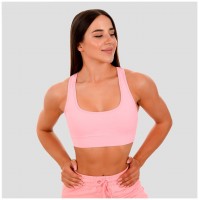 Sportovní podprsenka Mesh Panel pink  