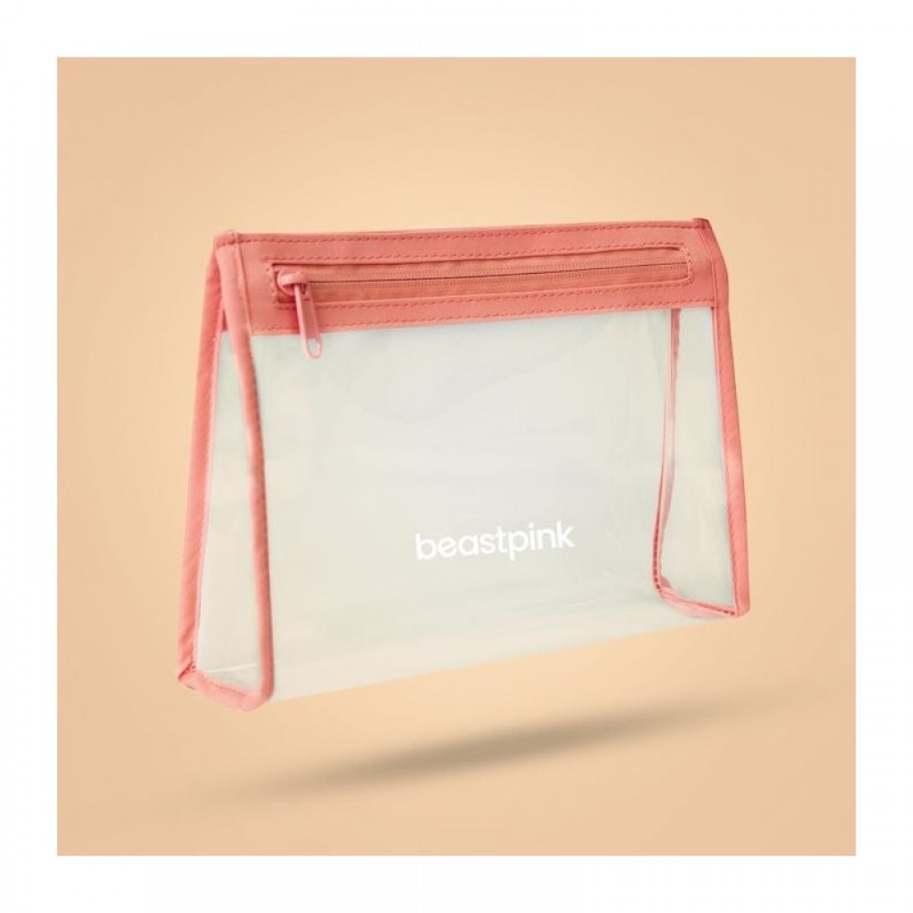 Toaletní taška Transparent - BeastPink 