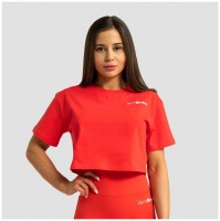 Dámské tričko Cropped Limitless Hot Red  