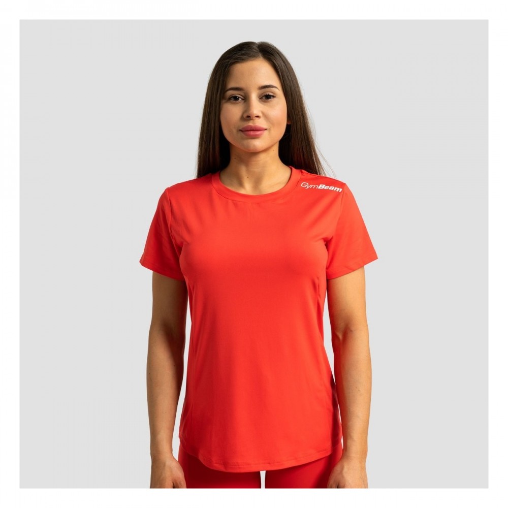 Dámské sportovní tričko Limitless Hot Red 