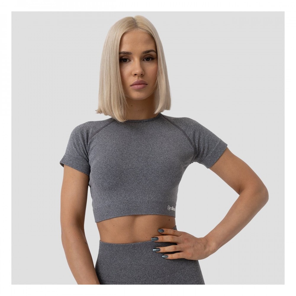 Dámské tričko FLO Crop Top Grey 