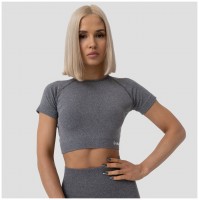 Dámské tričko FLO Crop Top Grey  