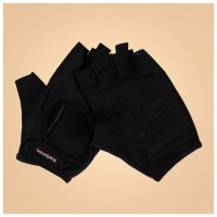 Dámské fitness rukavice Hyper Black - BeastPink  