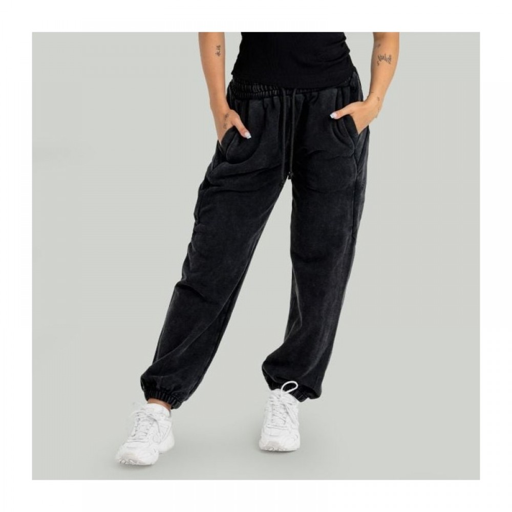 Dámské tepláky Washed Black - STRIX 