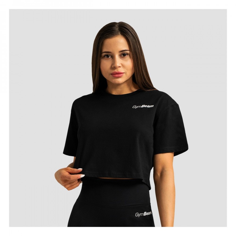 Dámské tričko Cropped Limitless Black 