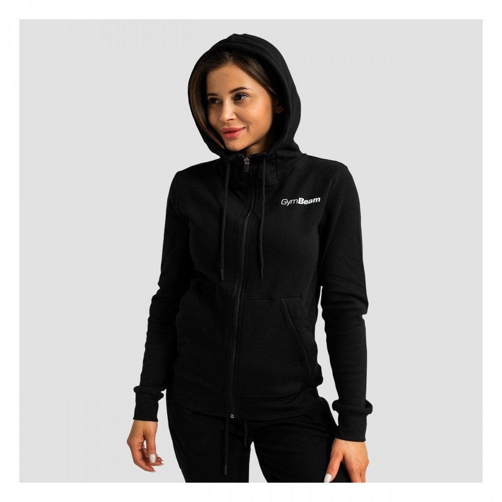 Dámská mikina se zipem Limitless Black 