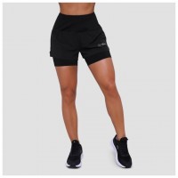 Dámské běžecké šortky 2in1 Pulse Black  