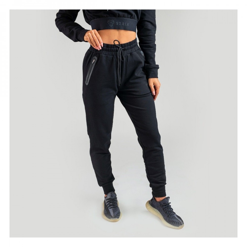 Dámské tepláky Essential Black - STRIX 