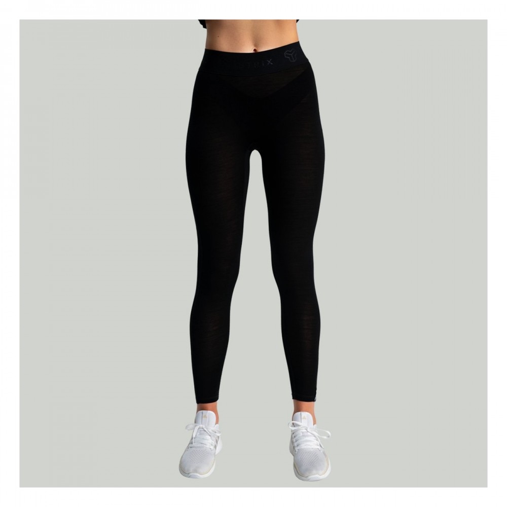 Dámské legíny MERINO I Black - STRIX 