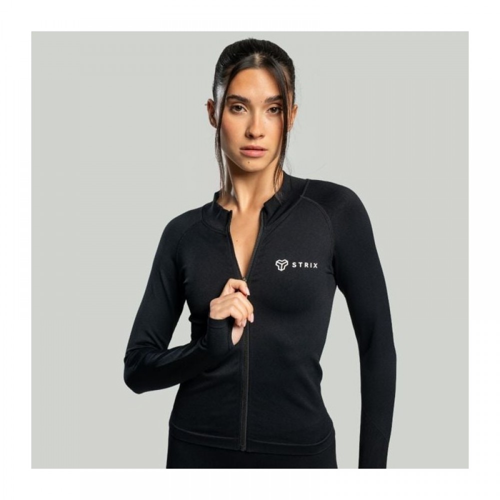 Dámský sportovní top Seamless Black 