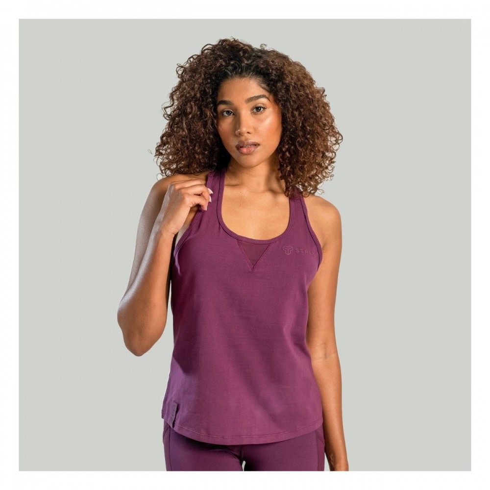 Dámské tílko Essential Tank Plum - STRIX 