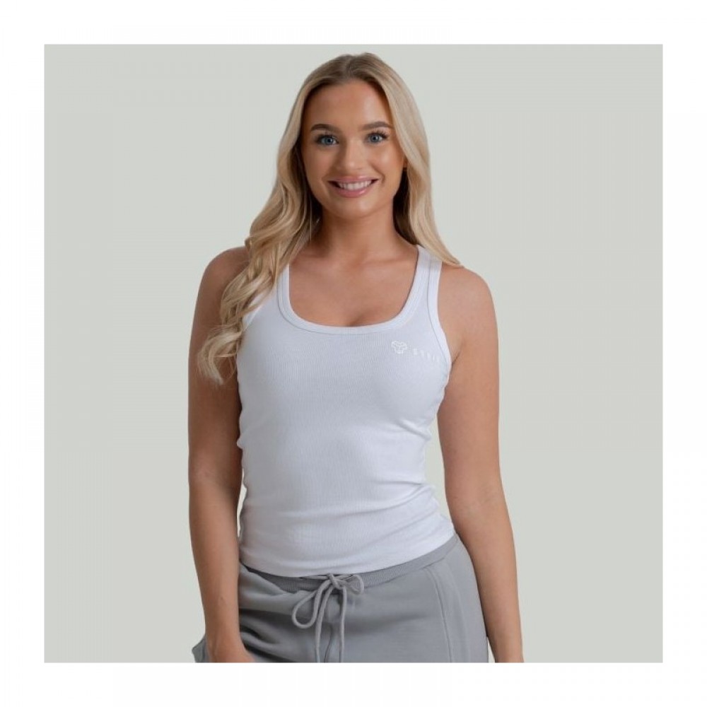 Dámské tílko Ribbed White - STRIX 