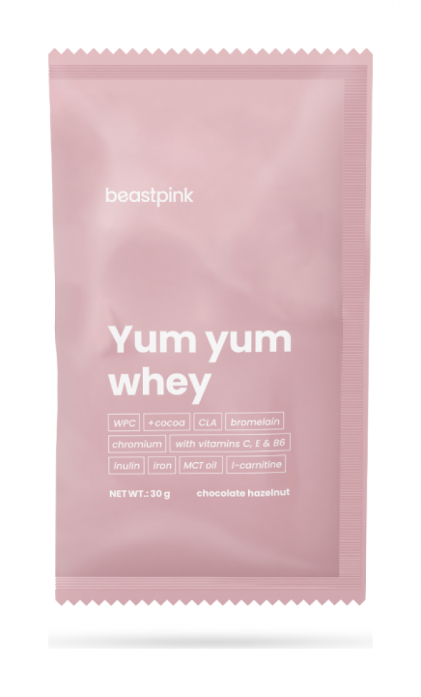 Vzorek proteinu Yum Yum Whey - BeastPink 30 g