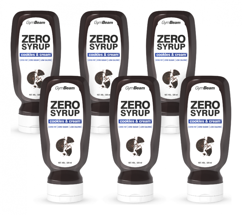ZERO SIRUP Cookies & Cream 6 x 320 ml