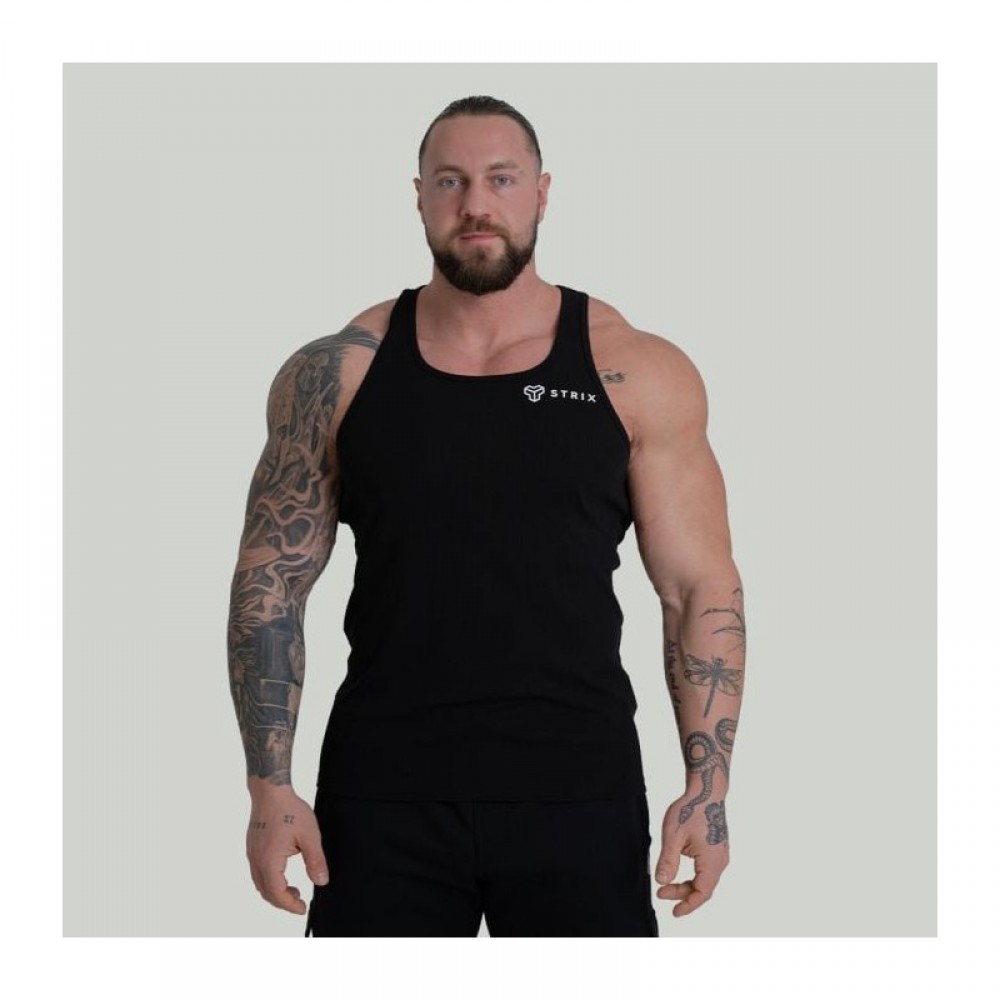 Tílko Ribbed Black 