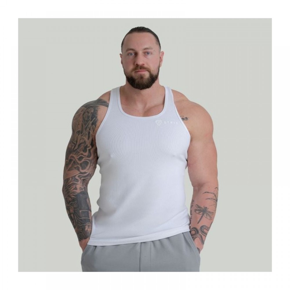 Tílko Ribbed White 
